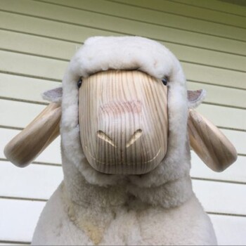 Rocking Ram with horns Rocking Ram with horns