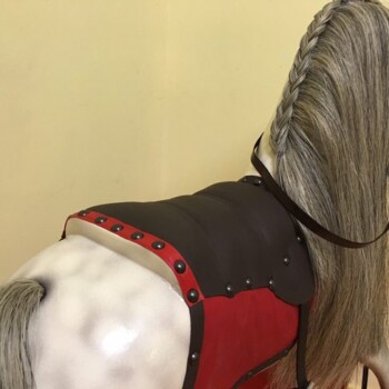 'Rocky' Roebuck Rocking Horse after restoration. 'Rocky' Roebuck Rocking Horse after restoration.