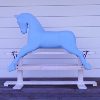 Blue Rocking Horse Blue Rocking Horse