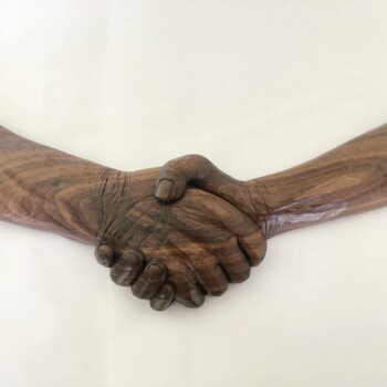 Hand Carving # 2 by Olivia O'Connor Carving